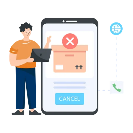 Cancel Order  Illustration