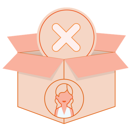 Cancelar pedido  Ilustração