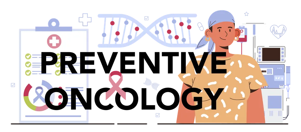 Cancer disease modern diagnostic  Illustration