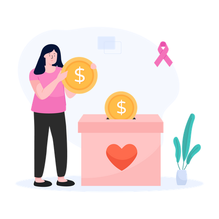 Cancer Funding  Illustration
