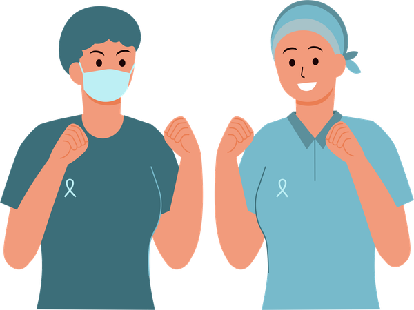 Cancer Support  Illustration