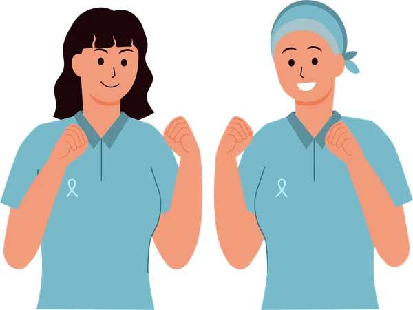 Cancer Support  Illustration