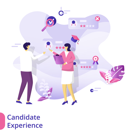 Candidate Experience  Illustration