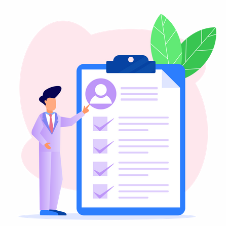 Candidate Review  Illustration