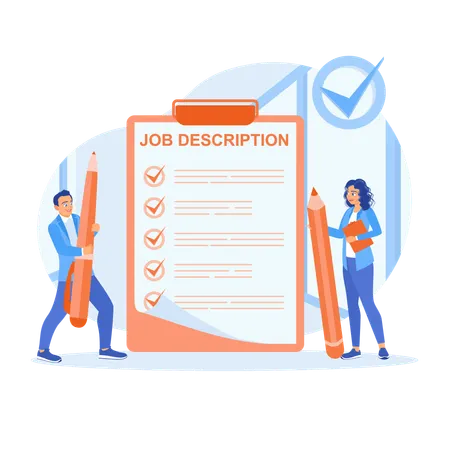 Candidates looking for right position  Illustration