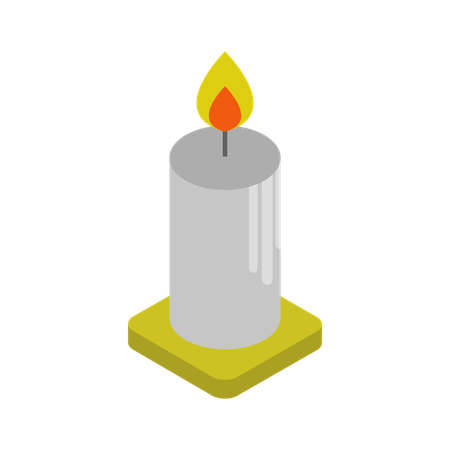 Candle  Illustration