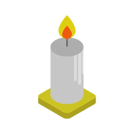 Candle  Illustration