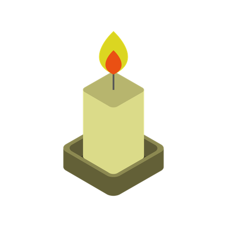 Candle  Illustration