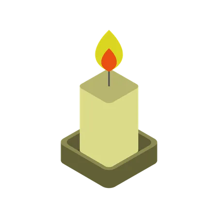 Candle  Illustration