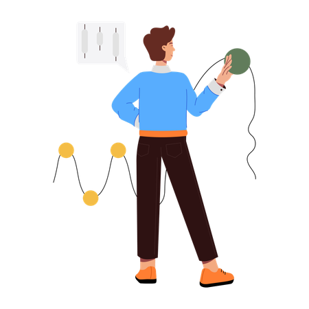 Candlestick Analysis carried by team members  Illustration