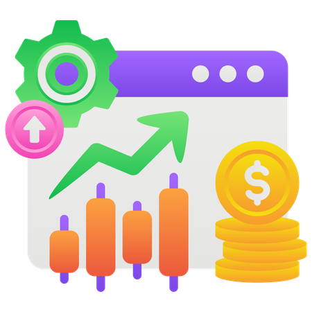 Candlestick Diagram  Illustration