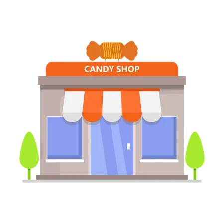 Candy Store  일러스트레이션