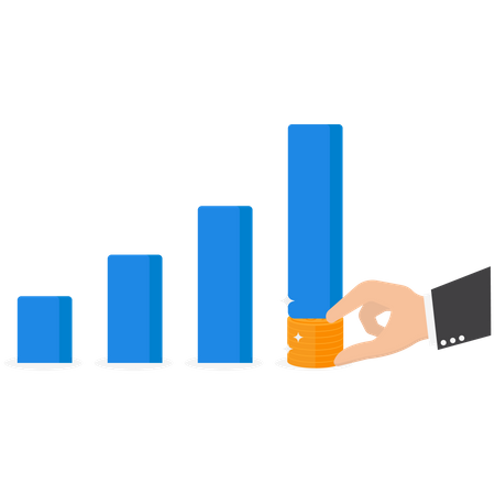 Capital riesgo en negocios con buenas perspectivas,  Ilustración