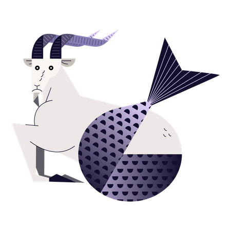 Capricorn  Illustration