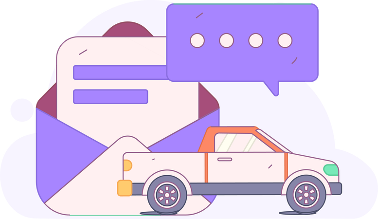 Car Coverage  Illustration