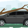 car collision illustration free download