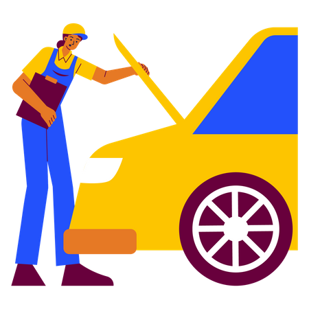 Car diagnostic  Illustration
