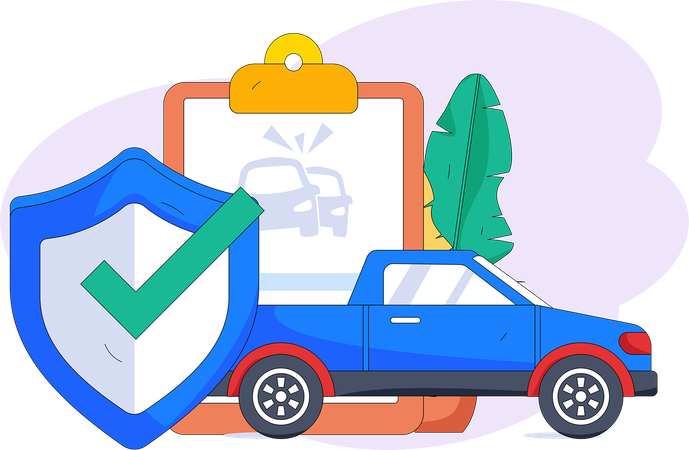 Car insurance  Illustration