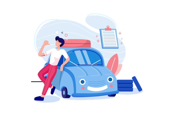 Car Insurance Illustration