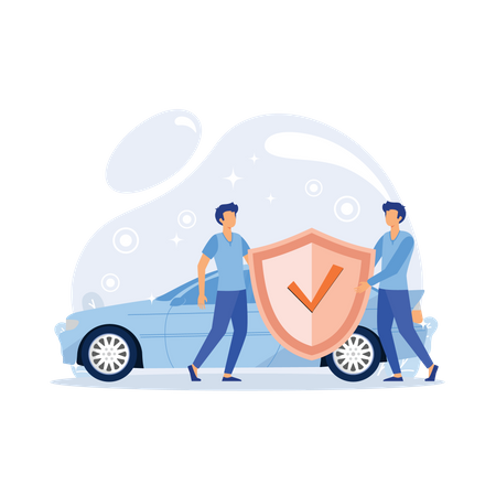 Car insurance  Illustration