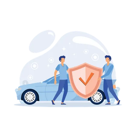 Car insurance  Illustration