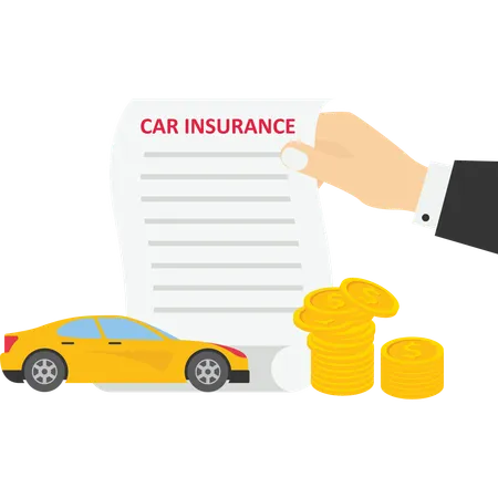 Car insurance  Illustration