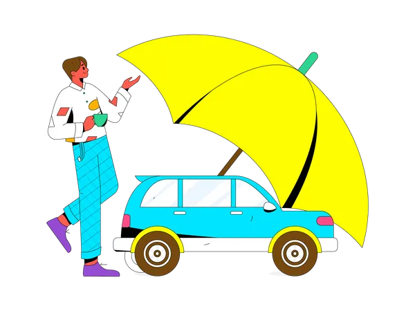 Car insurance  Illustration