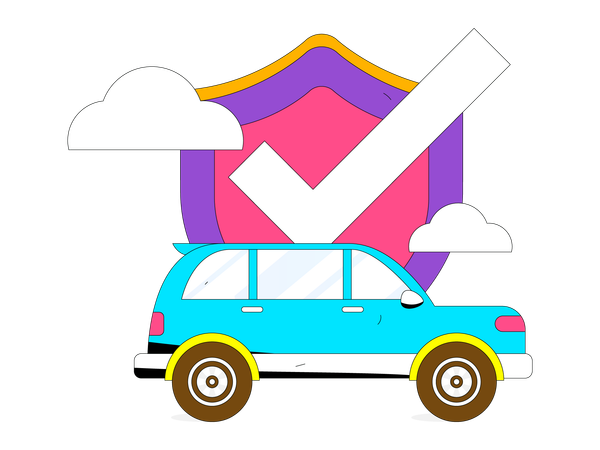 Car insurance  Illustration