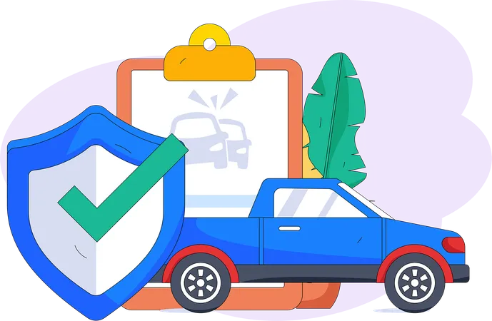 Car insurance  Illustration