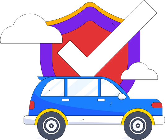 Car insurance  Illustration