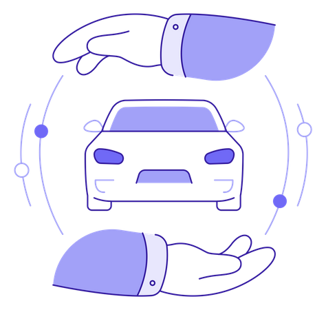 Car Insurance  Illustration