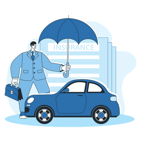 Car insurance  Illustration