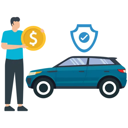 Car insurance  Illustration