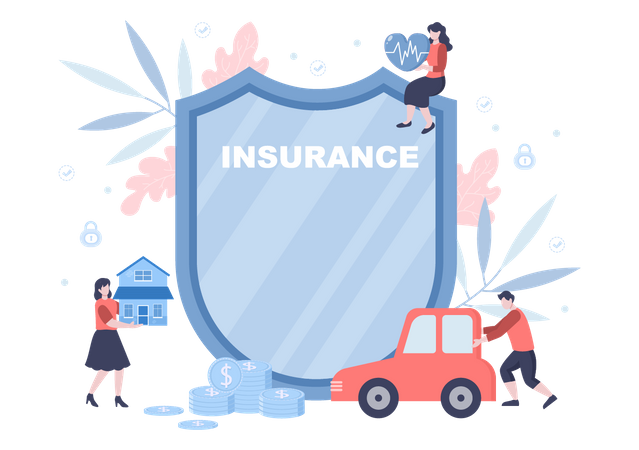 Car Insurance policy  Illustration