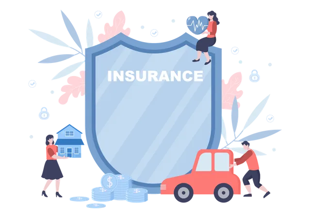 Car Insurance policy  Illustration