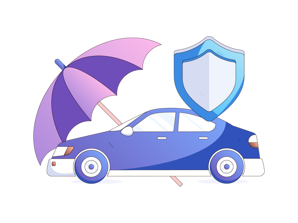 Car Insurance Policy  Illustration