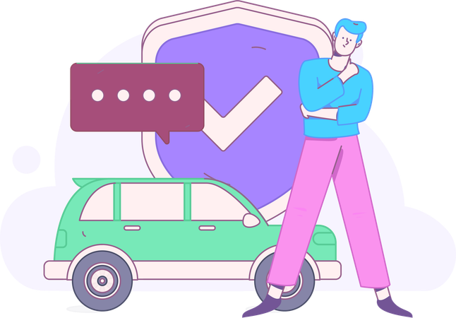 Car Insurance Validation  Illustration