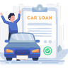 illustrations for car loan