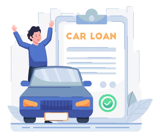 Car loan  Illustration