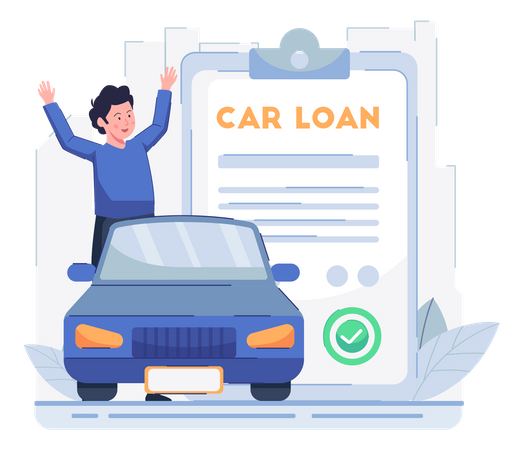 Car loan  Illustration