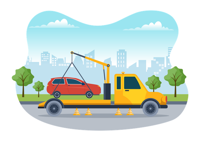 Car Pickup Truck  Illustration