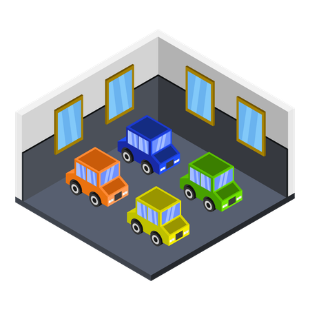 Car Repair  Illustration
