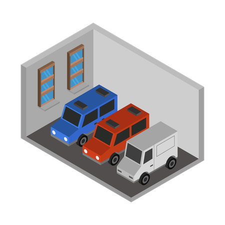 Car Repair  Illustration