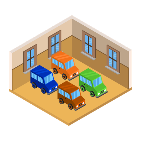 Car Service  Illustration