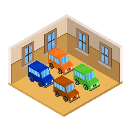 Car Service  Illustration