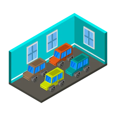 Car Service  Illustration