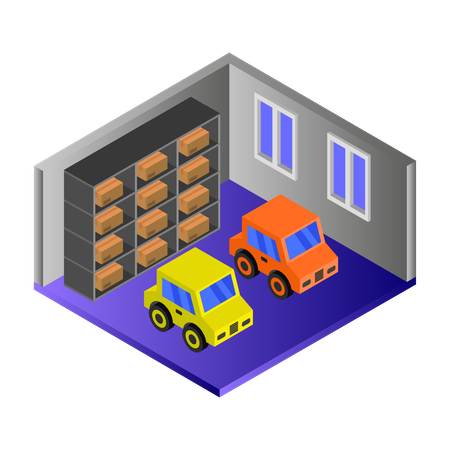 Car Service  Illustration