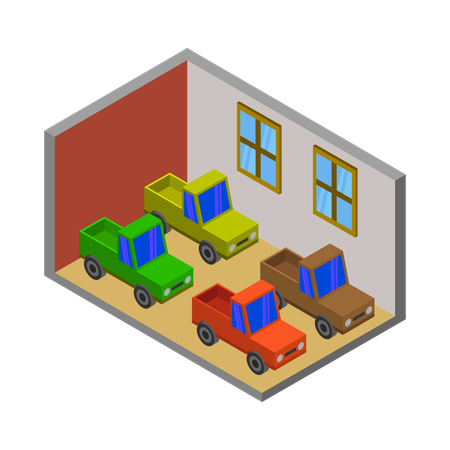 Car Service  Illustration