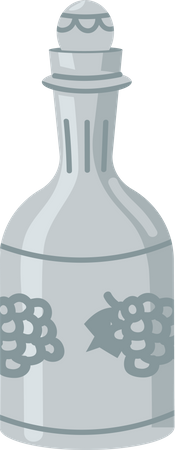 Carafe à liqueur  Illustration