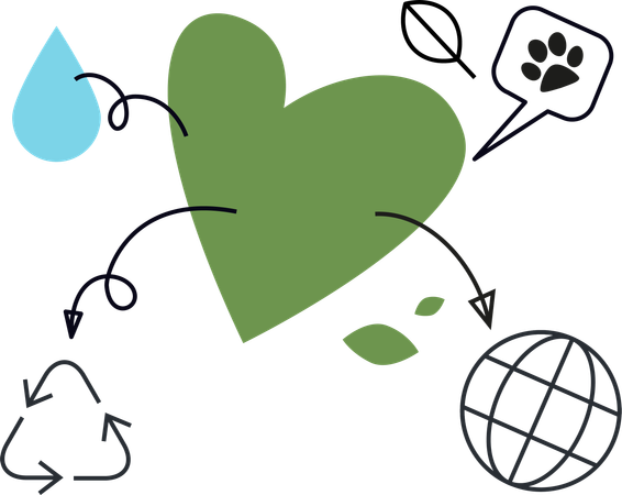 Carbon Footprint  Illustration